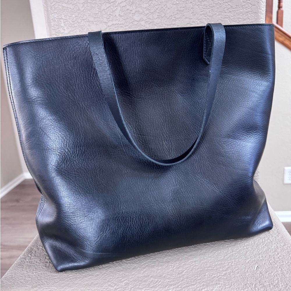 NWOT Black Madewell Transport Tote
